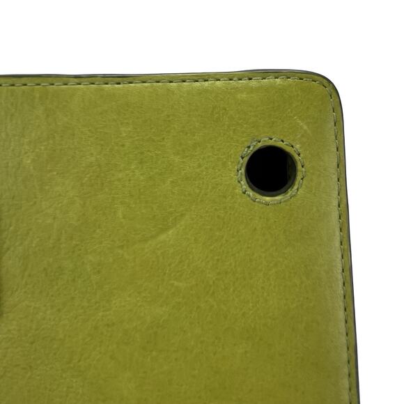 Coach Green Leather iPad Folio Case 10.5” Tablet Sleeve Preppy Minimalist - Picture 8 of 16
